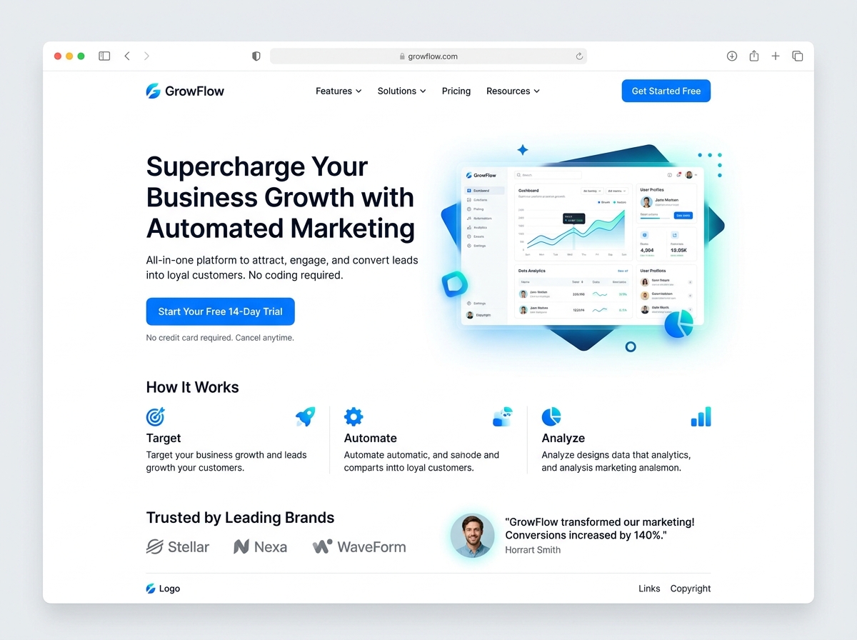 Landing Page Design